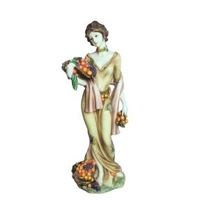 Home Interiors Porcelain Collectible Figurine "Autumn"